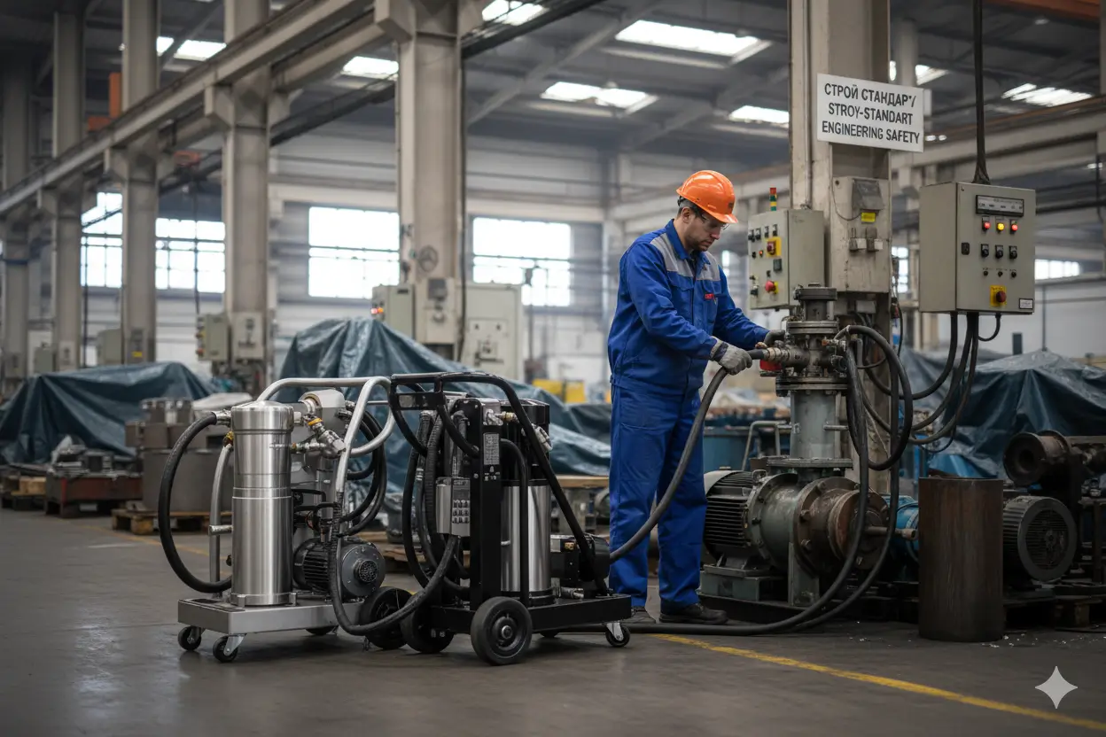 Мобильные системы фильтрации: Оперативная защита промышленных активов